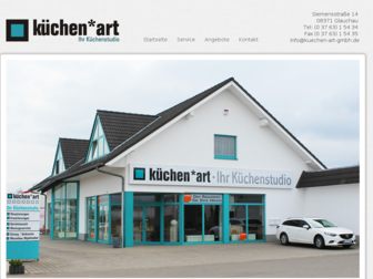kuechen-art-gmbh.de website preview