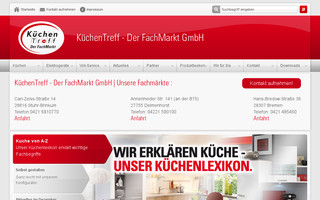 kuechentreff.net website preview