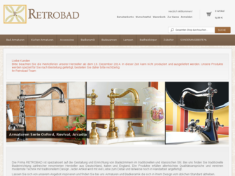 retrobad-shop.de website preview