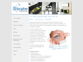 krahe-sanitaer.de website preview