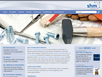 shm-software.de website preview