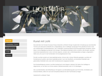lichtmehr.de website preview