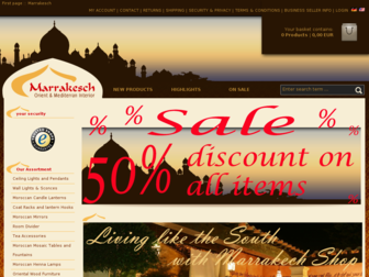 marrakesch-shop.de website preview