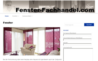 fenster-fachhandel.com website preview