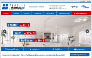 fensterfachmarkt24.de website preview