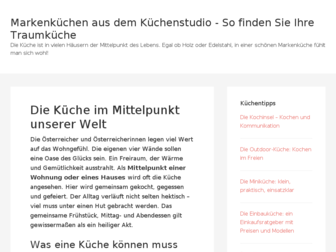 kuechenzentrum.at website preview