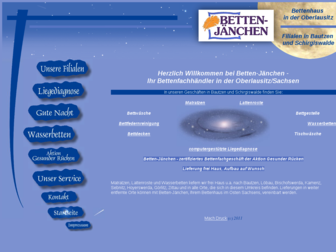 betten-jaenchen.com website preview