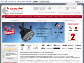 elcotec-electronic.de website preview