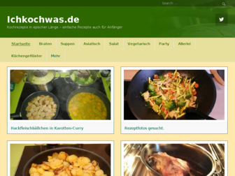 ichkochwas.de website preview