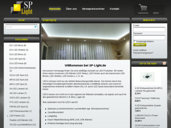 sp-light.de website preview