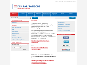paritaetischer.de website preview