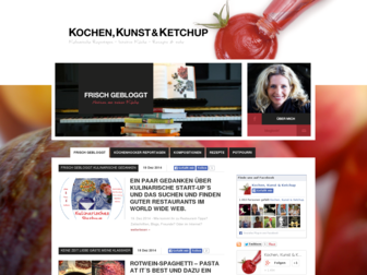 kochenkunstundketchup.de website preview