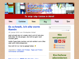 blog.kochenmitchristopher.de website preview