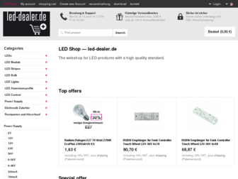 led-dealer.de website preview