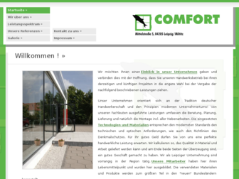 comfort-fensterbau.de website preview