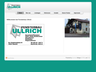 fensterbau-ullrich.de website preview