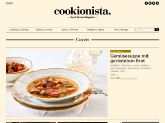 cookionista.com website preview