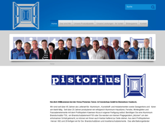 pistorius-fenster.de website preview