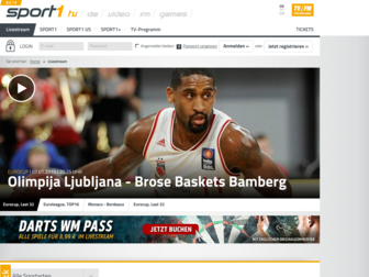 tv.sport1.de website preview