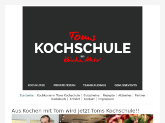 kochenmittom.com website preview