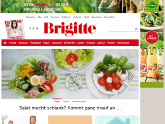brigitte.de website preview