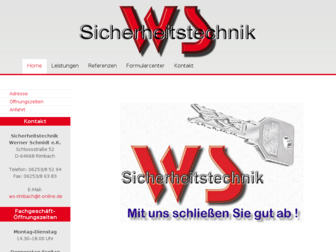 ws-sicherheitstechnik.de website preview