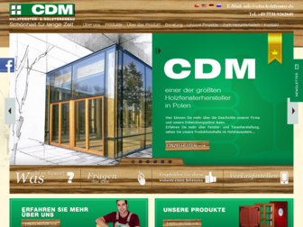 cdm-holzfenster.de website preview