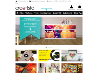 creatisto.com website preview