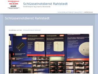 schluesselnotdienst-rahlstedt.de website preview