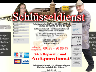 schluesseldienst-altdorf.de website preview