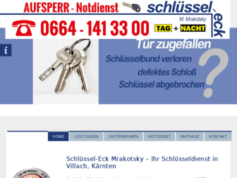 schluessel-eck.at website preview