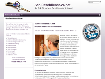 schluesseldienst-24.net website preview