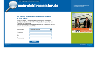 mein-elektromeister.de website preview