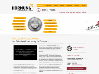 schluessel-hornung.de website preview