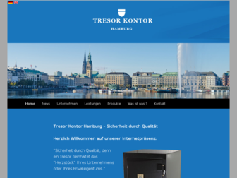tresorkontor.com website preview