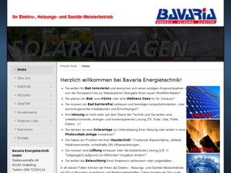 bavaria-energietechnik.de website preview
