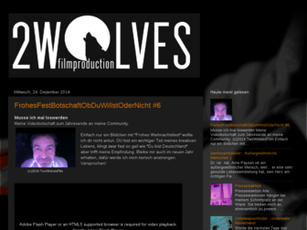 twowolves-film.blogspot.com website preview
