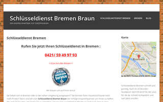 xn--schlsseldienst-bremen-cic.de website preview