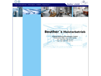 beuthers.de website preview