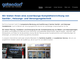 gutendorf-sanitaer.de website preview