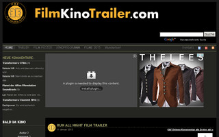 filmkinotrailer.com website preview