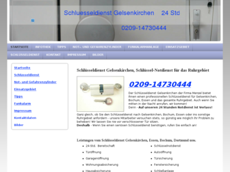 schluesseldienst-gelsenkirchen.com website preview