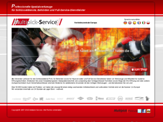 multipick-service.de website preview