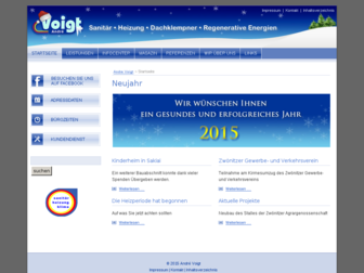 voigt-heizung-sanitaer.de website preview