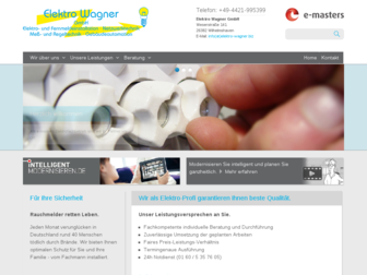 elektro-wagner.biz website preview
