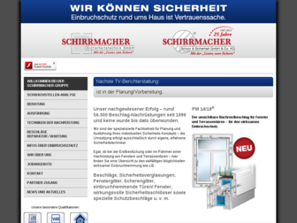 schirrmacher-sicherheitstechnik.de website preview