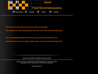 friedl-sicherheitssysteme.de website preview