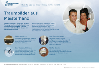 schoenbuchner-sanitaer.de website preview