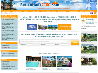 ferienhaus2100.com website preview