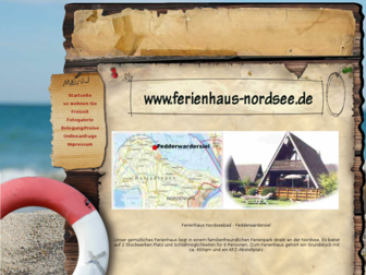 ferienhaus-nordsee.de website preview